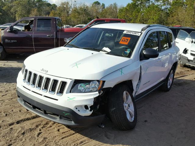 1C4NJCBB2FD145741 - 2015 JEEP COMPASS SP თეთრი ფოტო 2