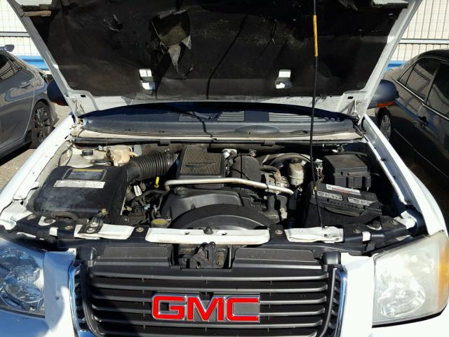 1GKES16S256194408 - 2005 GMC ENVOY XL WHITE photo 7