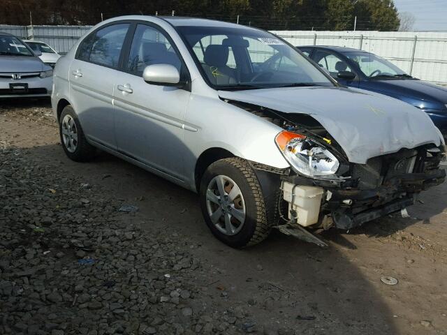 KMHCN4BC3AU506179 - 2010 HYUNDAI ACCENT GLS SILVER photo 1