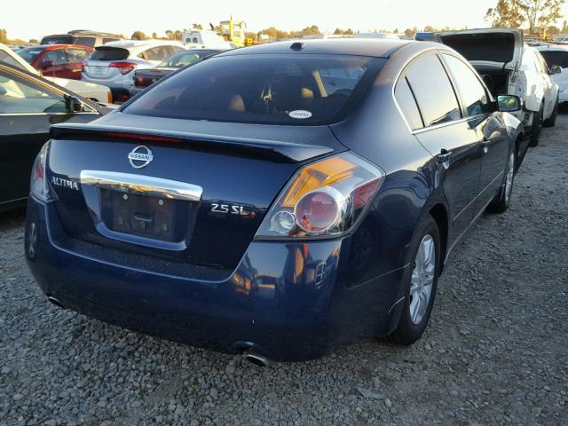 1N4AL2AP6AN465329 - 2010 NISSAN ALTIMA BAS BLUE photo 4