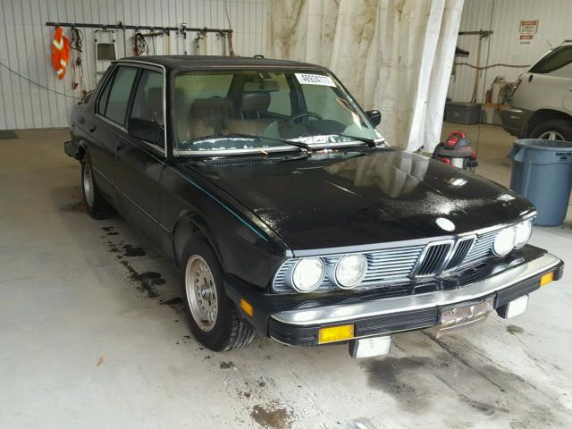 WBADK7304J9833133 - 1988 BMW 528 E BLACK photo 1