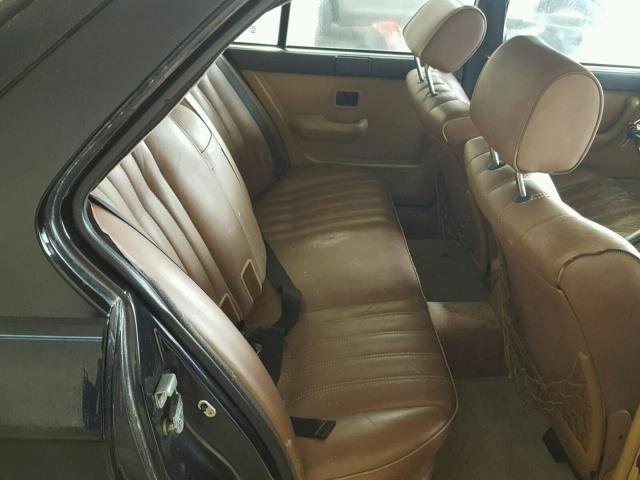 WBADK7304J9833133 - 1988 BMW 528 E BLACK photo 6