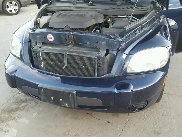3GNCA33B49S535208 - 2009 CHEVROLET HHR LS BLUE photo 7
