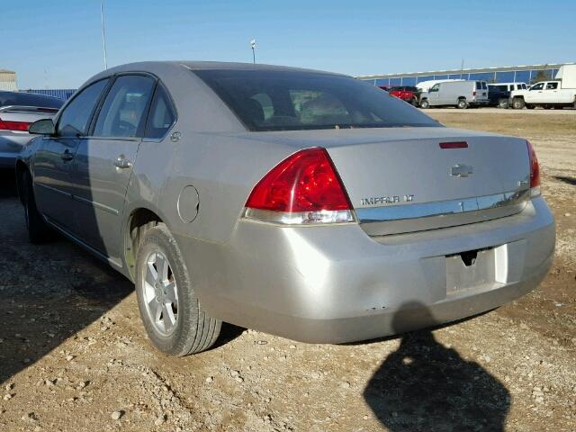 2G1WT55K679135100 - 2007 CHEVROLET IMPALA LT GRAY photo 3