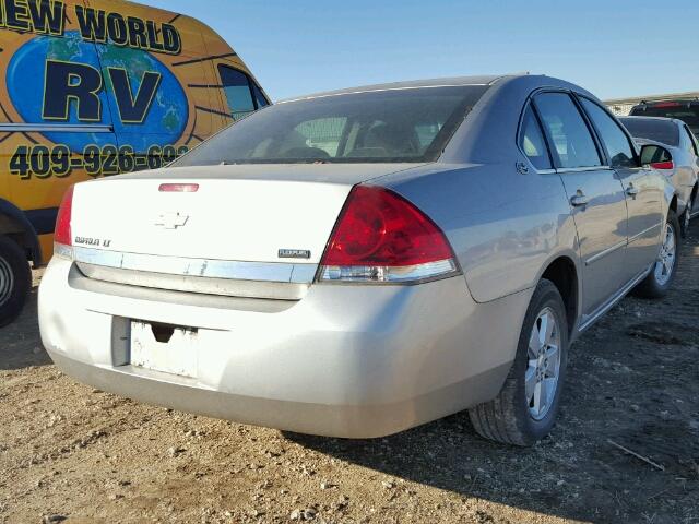 2G1WT55K679135100 - 2007 CHEVROLET IMPALA LT GRAY photo 4