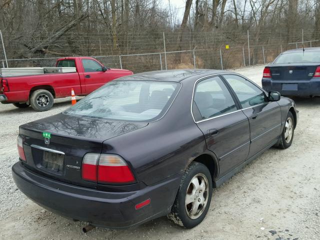 1HGCD5607VA037152 - 1997 HONDA ACCORD SE PURPLE photo 4