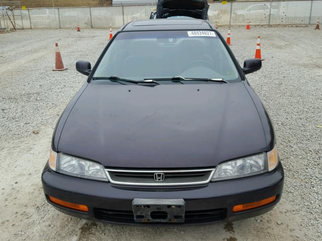 1HGCD5607VA037152 - 1997 HONDA ACCORD SE PURPLE photo 9