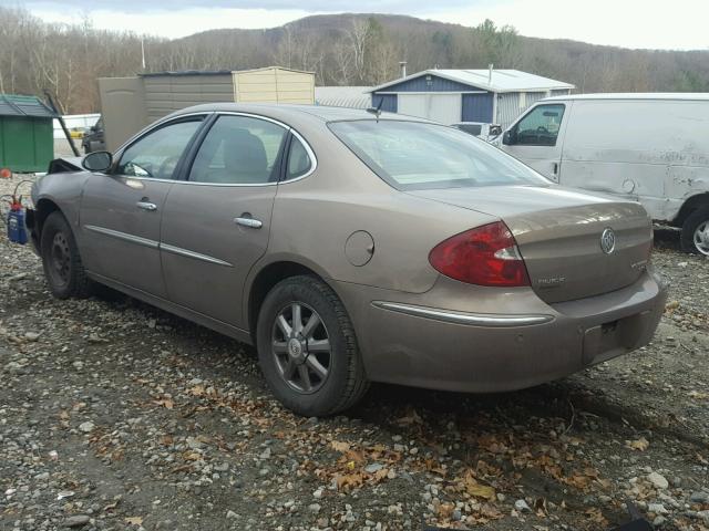 2G4WD582571177865 - 2007 BUICK LACROSSE C BROWN photo 3