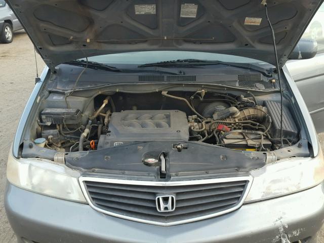 2HKRL1867YH524175 - 2000 HONDA ODYSSEY EX GRAY photo 7