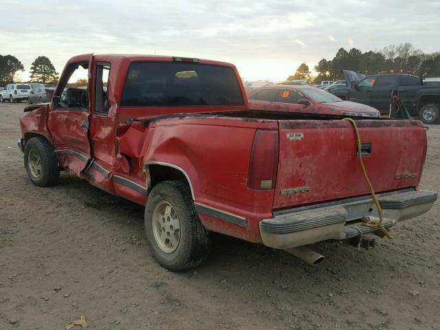 2GTEC19K2R1593675 - 1994 GMC SIERRA C15 RED photo 3