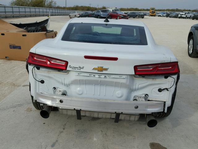 1G1FB1RS5G0182165 - 2016 CHEVROLET CAMARO LT WHITE photo 10