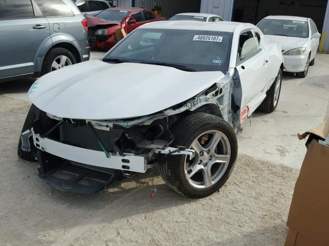 1G1FB1RS5G0182165 - 2016 CHEVROLET CAMARO LT WHITE photo 2