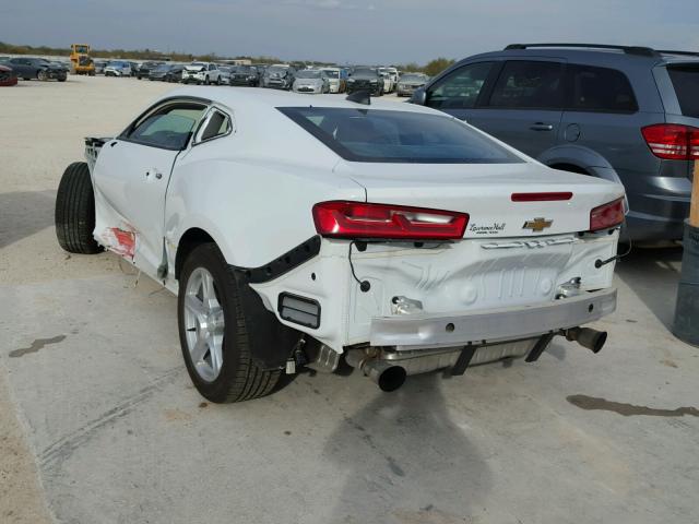 1G1FB1RS5G0182165 - 2016 CHEVROLET CAMARO LT WHITE photo 3