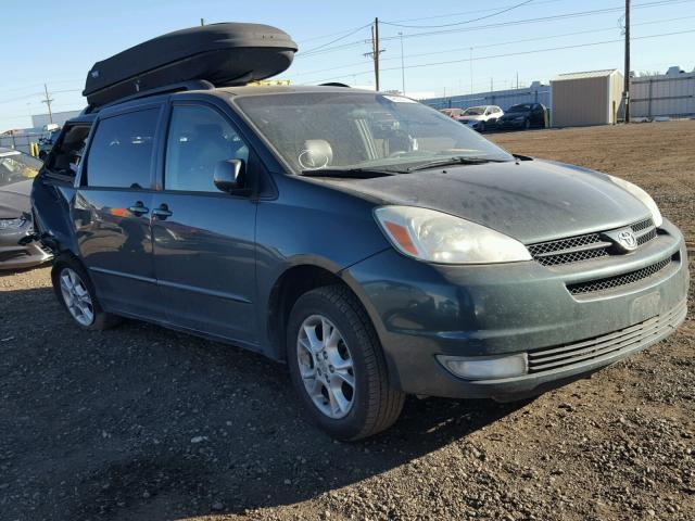 5TDBA22C15S039645 - 2005 TOYOTA SIENNA XLE TEAL photo 1