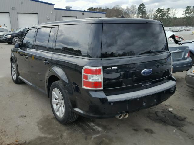 2FMDK51C89BA20019 - 2009 FORD FLEX SE BLACK photo 3