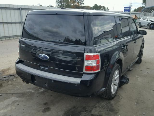 2FMDK51C89BA20019 - 2009 FORD FLEX SE BLACK photo 4