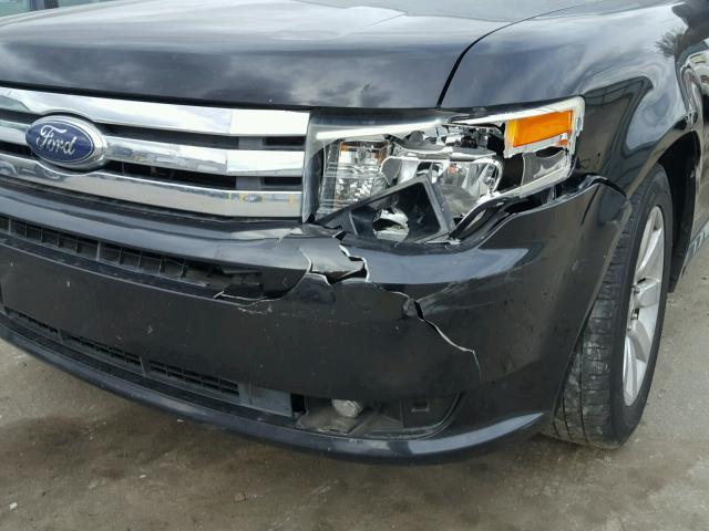 2FMDK51C89BA20019 - 2009 FORD FLEX SE BLACK photo 9