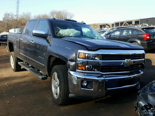 1GC1KWEG9FF155840 - 2015 CHEVROLET SILVERADO GRAY photo 1