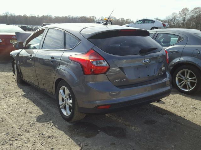 1FADP3K29DL174320 - 2013 FORD FOCUS SE GRAY photo 3