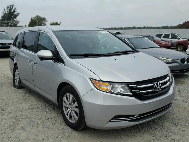 5FNRL5H41FB004104 - 2015 HONDA ODYSSEY EX SILVER photo 1