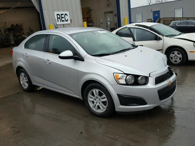 1G1JC5SH0E4169729 - 2014 CHEVROLET SONIC LT SILVER photo 1