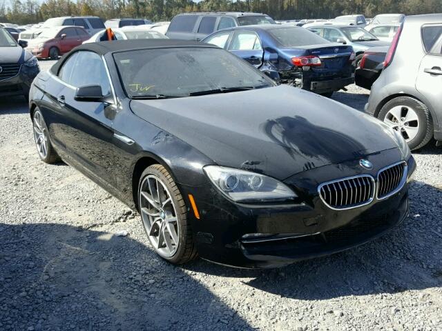 WBALZ3C54CDL71149 - 2012 BMW 650 I BLACK photo 1