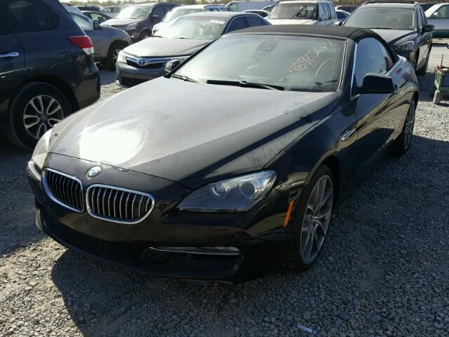 WBALZ3C54CDL71149 - 2012 BMW 650 I BLACK photo 2