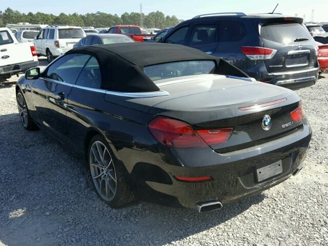 WBALZ3C54CDL71149 - 2012 BMW 650 I BLACK photo 3