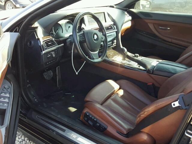 WBALZ3C54CDL71149 - 2012 BMW 650 I BLACK photo 9