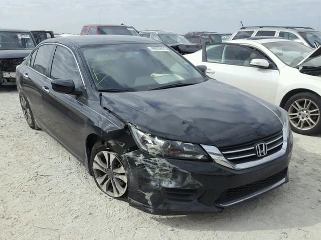 1HGCR2F39FA062369 - 2015 HONDA ACCORD LX BLACK photo 1