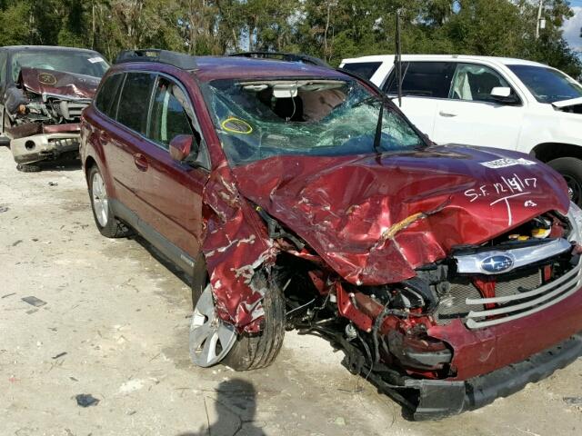 4S4BRCCCXC3245165 - 2012 SUBARU OUTBACK 2. BURGUNDY photo 1