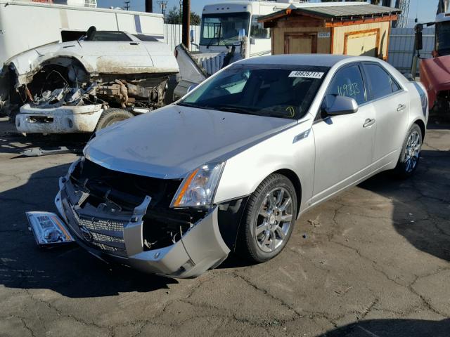 1G6DV57V580157099 - 2008 CADILLAC CTS HI FEA SILVER photo 2