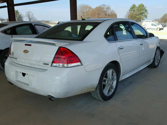 2G1WC5E31D1199323 - 2013 CHEVROLET IMPALA LTZ WHITE photo 4