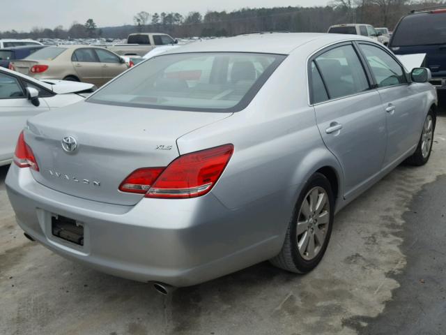 4T1BK36B36U071218 - 2006 TOYOTA AVALON XL SILVER photo 4