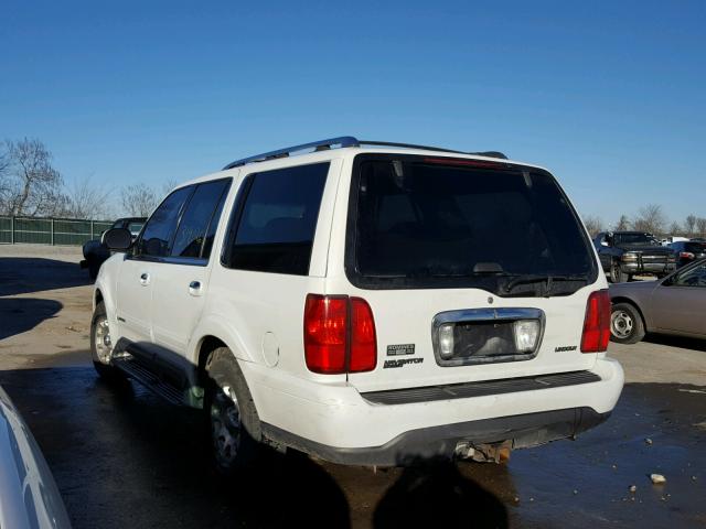 5LMRU27A0XLJ34045 - 1999 LINCOLN NAVIGATOR WHITE photo 3