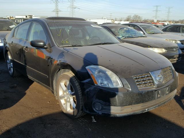 1N4BA41E14C858336 - 2004 NISSAN MAXIMA SE BLACK photo 1