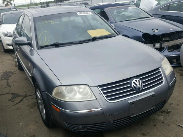 WVWPD63B74P093700 - 2004 VOLKSWAGEN PASSAT GLS GRAY photo 1