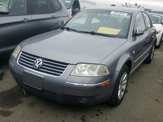 WVWPD63B74P093700 - 2004 VOLKSWAGEN PASSAT GLS GRAY photo 2