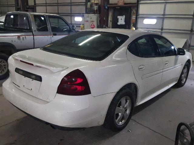 2G2WP552561281890 - 2006 PONTIAC GRAND PRIX WHITE photo 4
