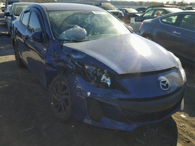 JM1BL1VP2D1781924 - 2013 MAZDA 3 I BLUE photo 1