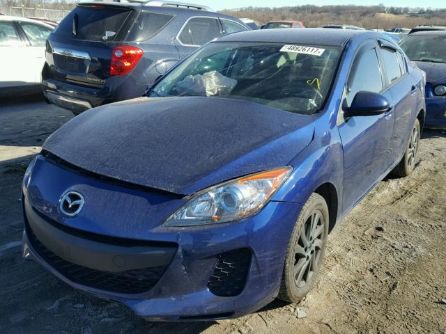 JM1BL1VP2D1781924 - 2013 MAZDA 3 I BLUE photo 2