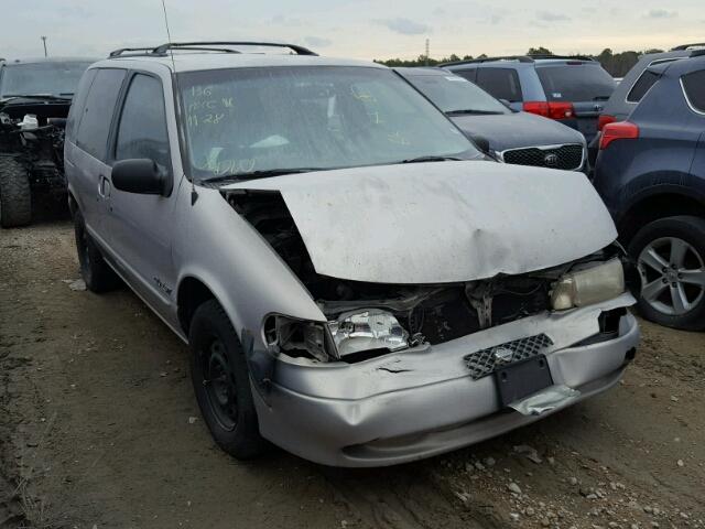 4N2DN11W0TD845095 - 1996 NISSAN QUEST XE SILVER photo 1