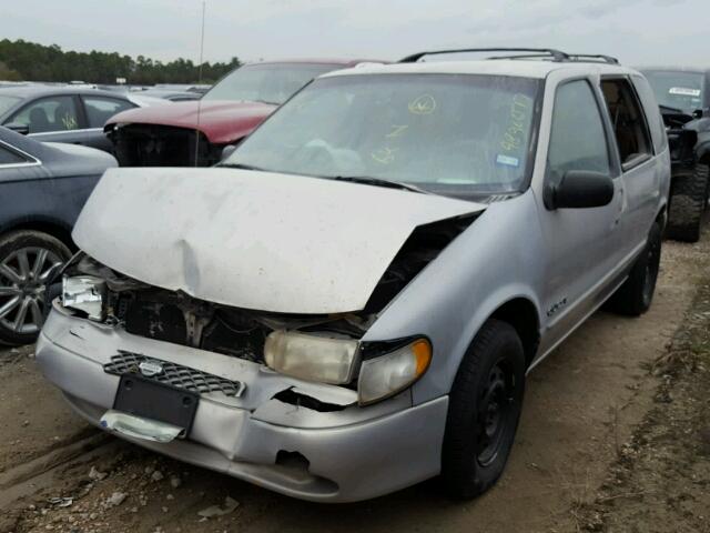 4N2DN11W0TD845095 - 1996 NISSAN QUEST XE SILVER photo 2