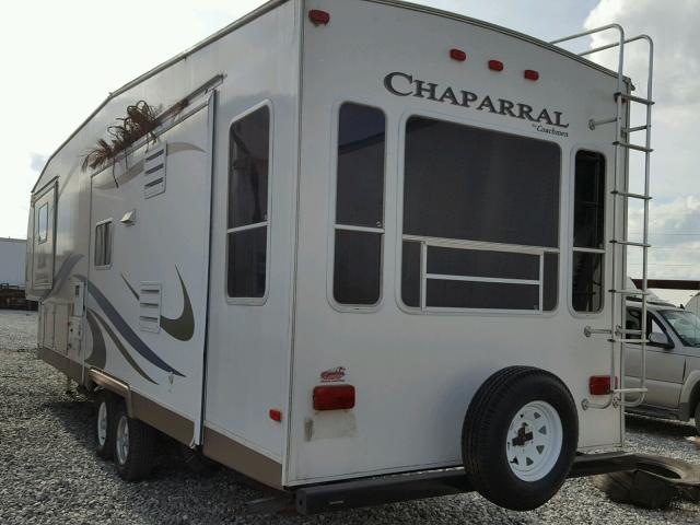 1TC3B062571303168 - 2007 CHANCE 5TH WHEEL WHITE photo 3