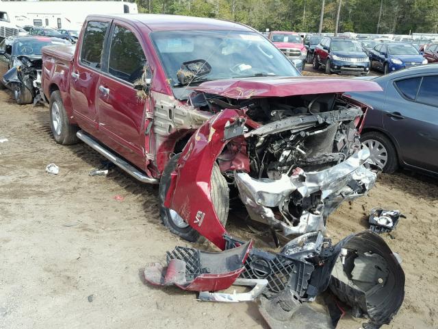 1N6AA07A54N522256 - 2004 NISSAN TITAN XE RED photo 1