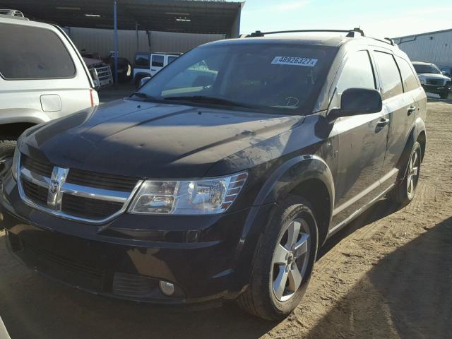 3D4PG5FV0AT118728 - 2010 DODGE JOURNEY SX BLACK photo 2