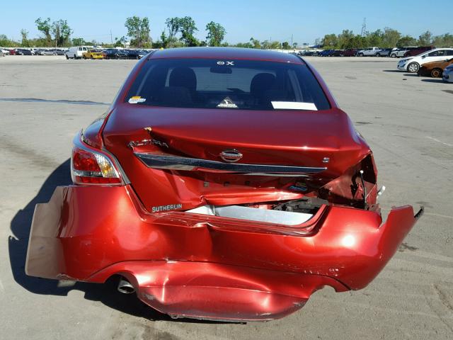 1N4AL3AP2DC114844 - 2013 NISSAN ALTIMA 2.5 RED photo 9