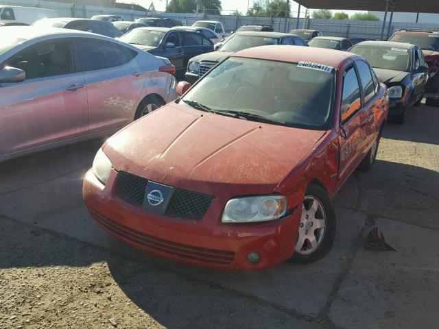 3N1CB51D76L528669 - 2006 NISSAN SENTRA 1.8 RED photo 2