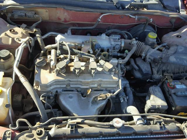 3N1CB51D76L528669 - 2006 NISSAN SENTRA 1.8 RED photo 7