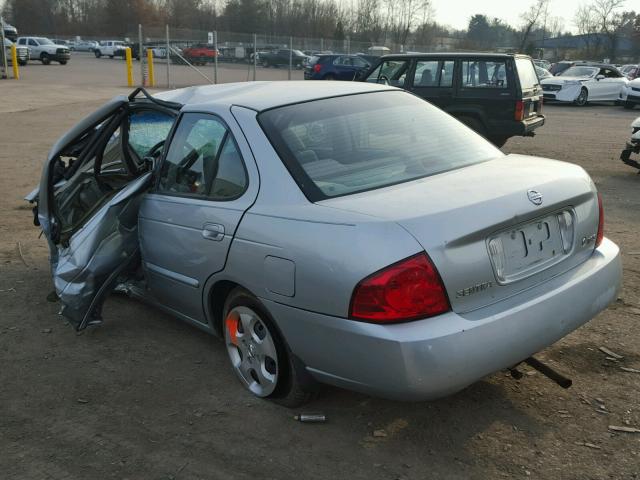 3N1CB51D14L913545 - 2004 NISSAN SENTRA 1.8 SILVER photo 3